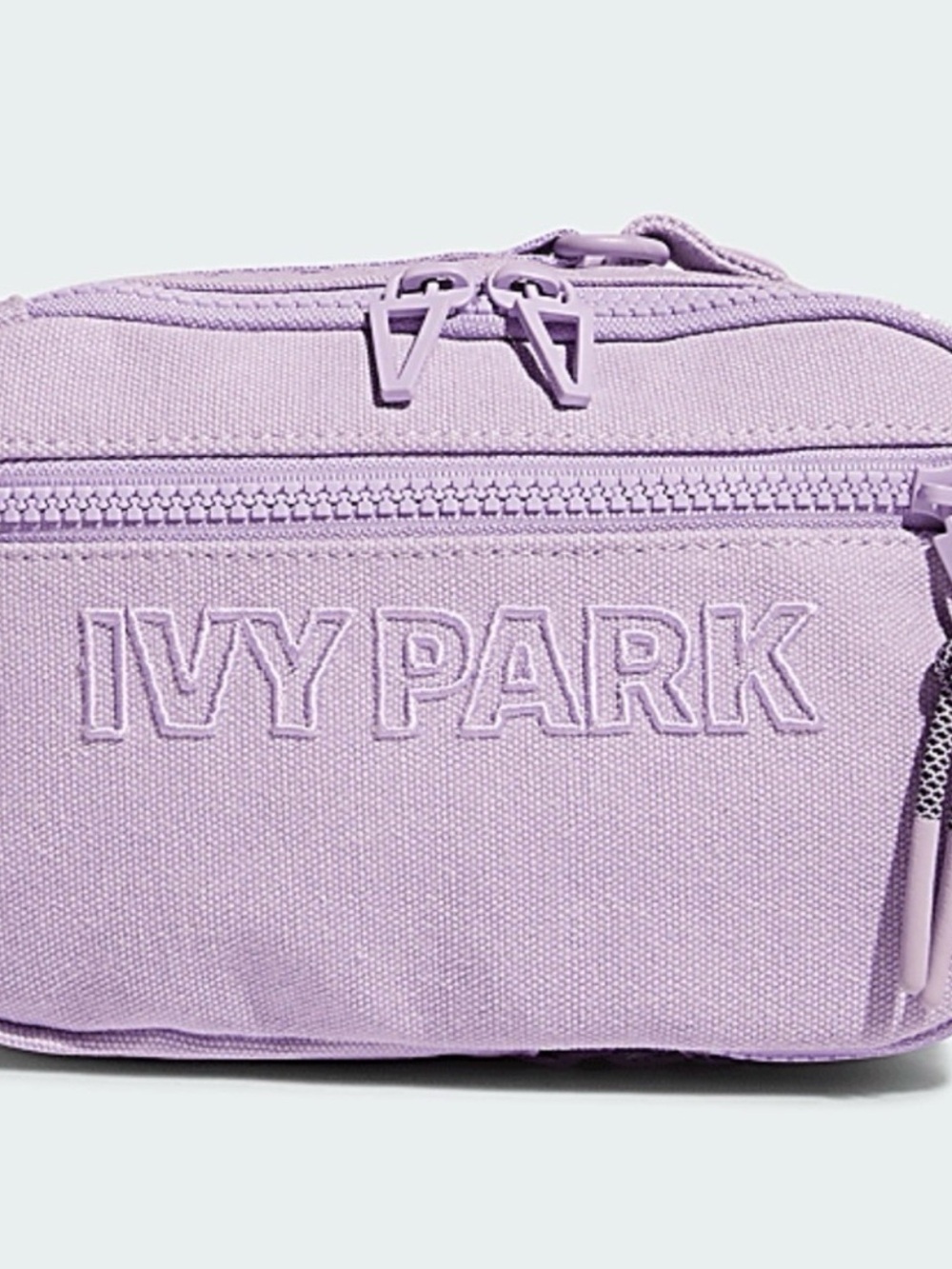 IVY PARK Lilac Logo Cosmetic Pouch